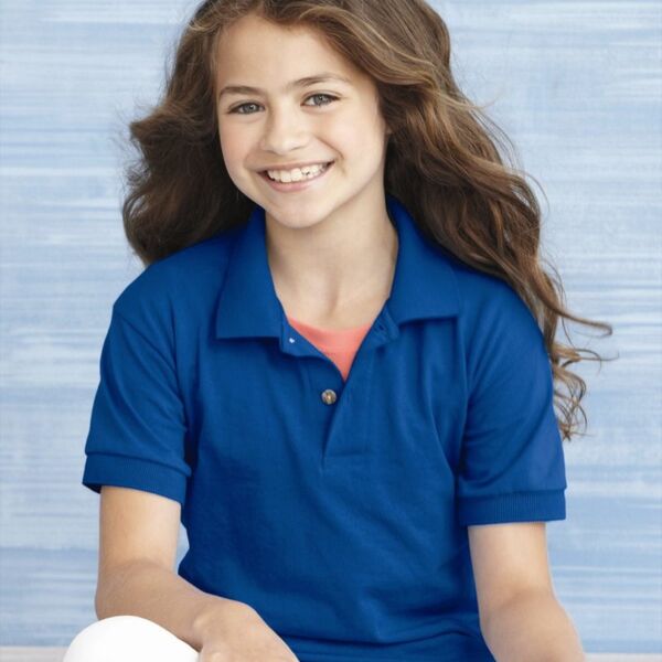 DryBlend® Youth Jersey Polo Thumbnail