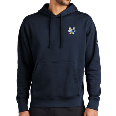 WISSLAX - Club Fleece Sleeve Swoosh Pullover Hoodie Thumbnail